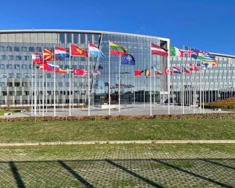 Nato-Hauptquartier mit Fokus auf Bedrohung durch modernisierte russische Atomwaffen, insbesondere "Burewestnik".