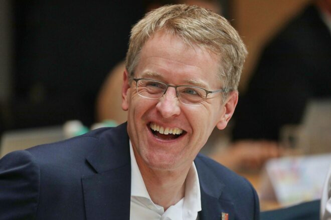 Daniel Günther als CDU-Chef in Schleswig-Holstein wiedergewählt