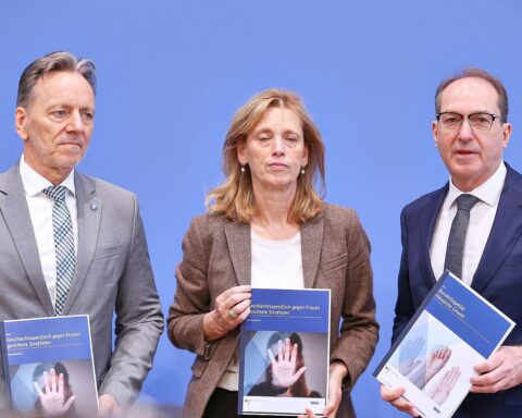 Sibylle Schneider diskutiert Unterstützung für Opfer häuslicher Gewalt in Deutschland, betont Finanzierung und Verantwortung.