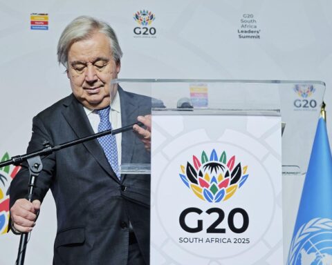 Antonio Guterres spricht eindringlich über den Klimawandel und die Notwendigkeit globalen Handelns.