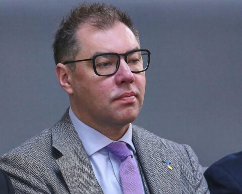 Oleksii Makeiev spricht in Berlin über Russlands Angriffe auf die ukrainische Energieinfrastruktur.