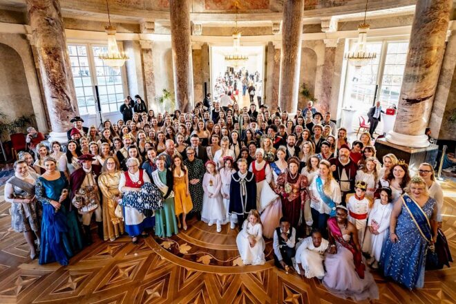 Ministerpräsident Rhein empfängt Hessische Hoheiten in Wiesbaden