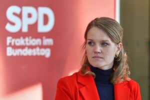 Sonja Eichwede in Berlin, im Gespräch über Rentenpaket und Koalitionsvertrag, entschlossen und sachlich.