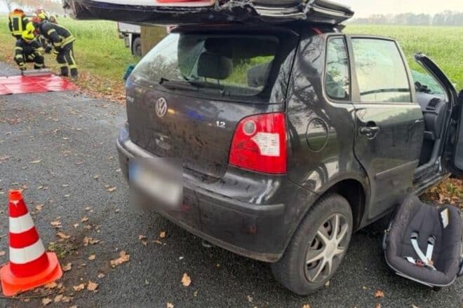 Schwerer Unfall bei Süderwalsede verletzt Bremer Fahrer
