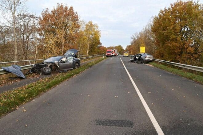 Schwerer Verkehrsunfall auf Kreisstraße bei Sottrum