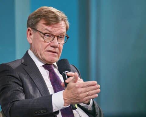 Johann Wadephul spricht über Gaza-Situation und EU-Engagement in Brüssel.