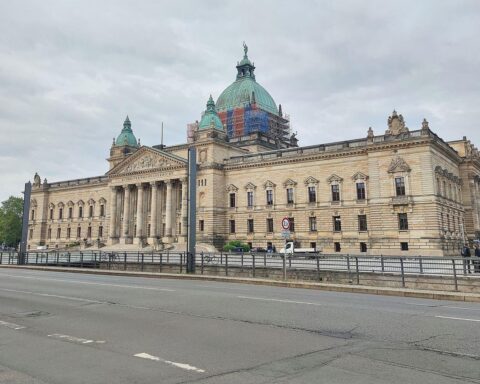 Bundesverwaltungsgericht in Leipzig: Aufhebung des Verbots der Vereinigung "Hammerskins Deutschland".