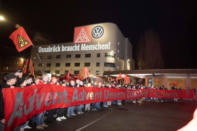 IG Metall fordert klare Perspektiven für VW-Werk Osnabrück