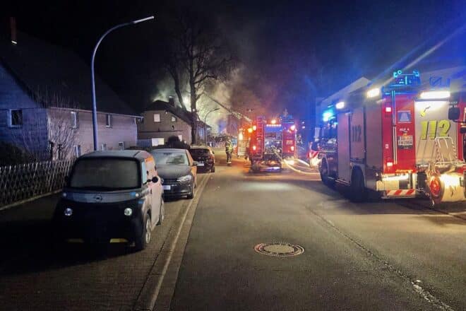 Vollbrand in Dortmunder Wohnhaus fordert Todesopfer