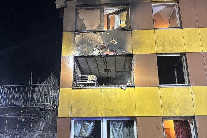 Zimmerbrand in Landesunterkunft in Olpe – alle Bewohner in Sicherheit