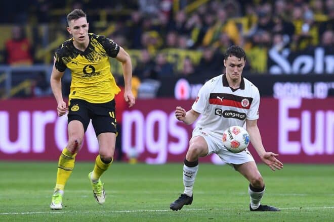 1. Bundesliga: Dortmund gewinnt glücklich gegen St. Pauli