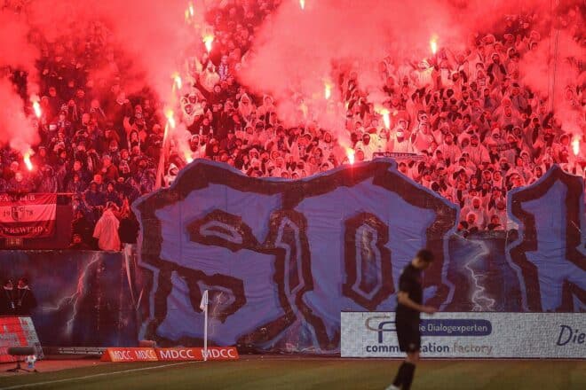 Ausschreitungen bei Zweitliga-Derby in Magdeburg