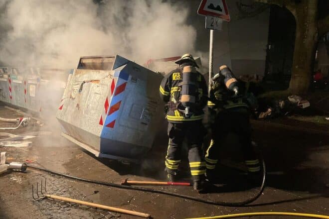 Feuerwehr bilanziert zahlreiche Einsätze in der Silvesternacht in Dortmund