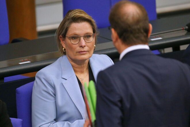 Justizministerin rechnet nicht mit Palantir-Einsatz auf Bundesebene
