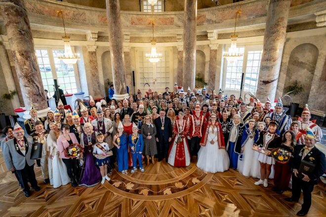 Ministerpräsident empfängt Fastnachtsvereine in Wiesbaden