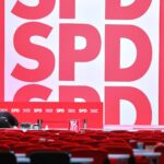 SPD-Logo mit einem Aufruf zur aktiven Wohnungspolitik in Bayern und dramatischer Marktlage.