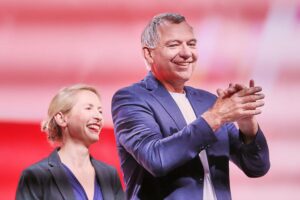 Ines Schwerdtner und Jan van Aken: Kandidaten für Parteivorsitz der Linkspartei im Juni.