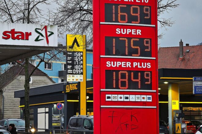 Tanken erneut teurer als in der Vorwoche