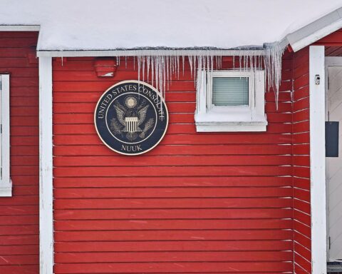 US-Konsulat, grüne Landschaft, Sorge vor Trump, Bürgerbefragung, Politik, Deutschland, Bedrohung.