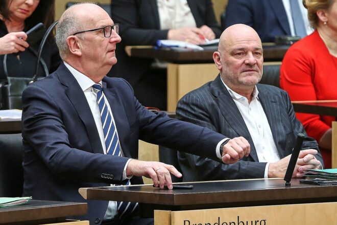 Woidke verkündet Aus für Regierungskoalition in Brandenburg
