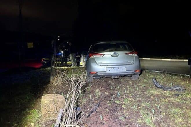 Alkoholunfall auf L395 bei Landstuhl