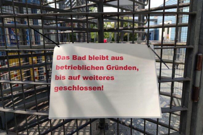 Berliner Bäder drohen Einschränkungen und Schließungen
