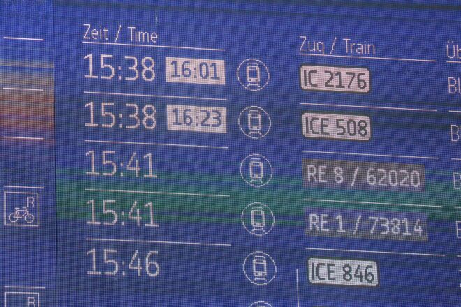 Erneut IT-Störung bei der Deutschen Bahn