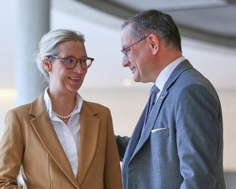 Politiker der AfD im Vergleich zur Union, steigende Wählergunst und politische Einschätzungen.