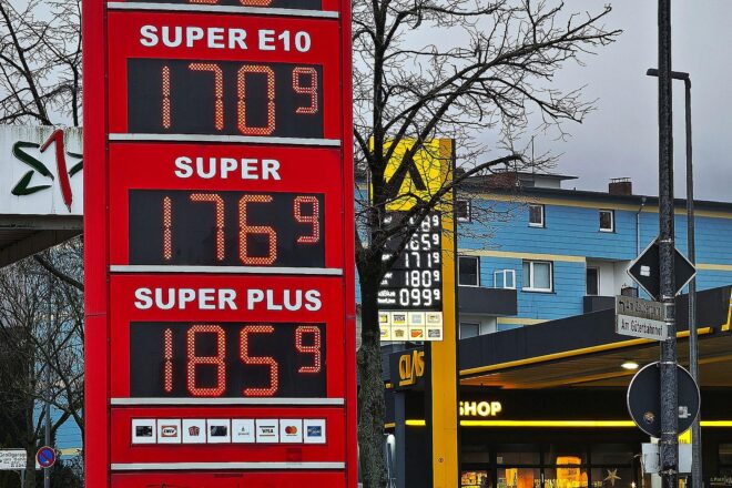 Preise für Benzin und Diesel deutlich gestiegen