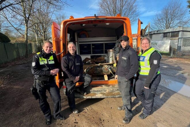 Weltkriegsbombe in Köln-Neubrück erfolgreich entschärft