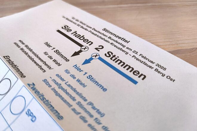 Zwei Drittel würden wieder so wählen wie bei Bundestagswahl