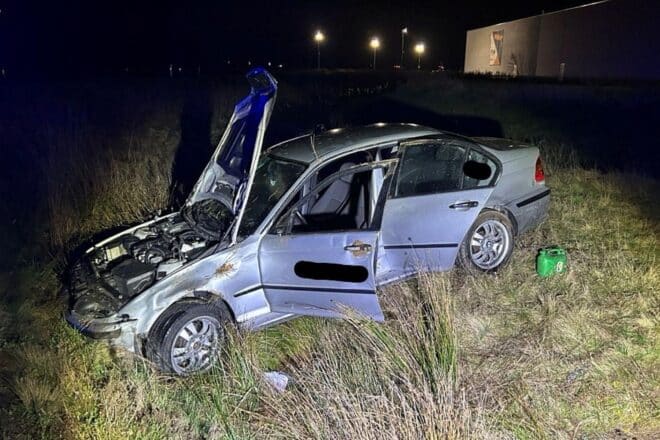 Autofahrer bei Überschlag auf A65 bei Landau verletzt