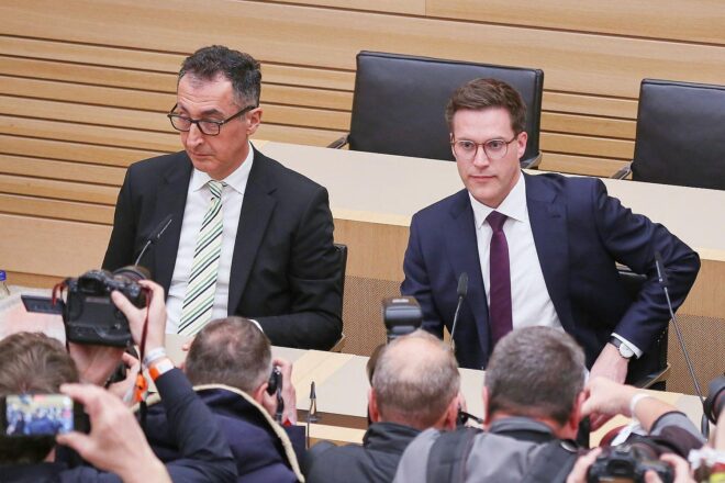 Banaszak bezeichnet Amtszeit-Teilung im Ländle als "Quatsch"