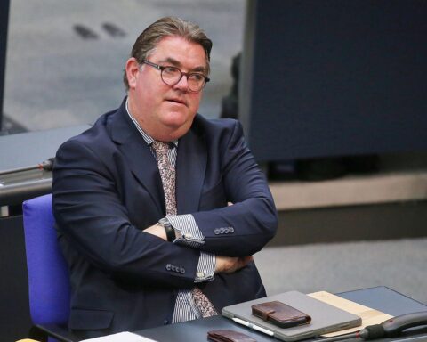 Ansgar Heveling, neuer Präsident des Bundesrechnungshofes, wird in Berlin vorgestellt.