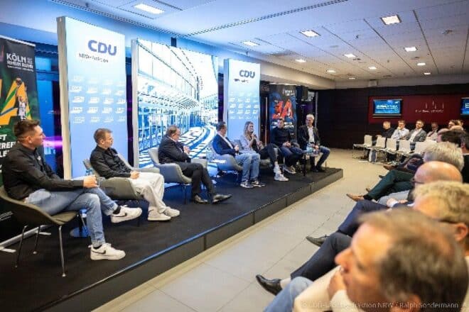 CDU wirbt in Köln für Olympische Spiele in NRW
