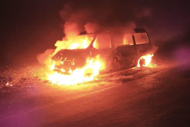 Fahrzeugbrand in Westercelle