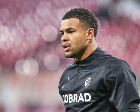 Zeitpunkt des Jubels: Freiburg und Mainz feiern den Einzug ins Viertelfinale der Europa League.