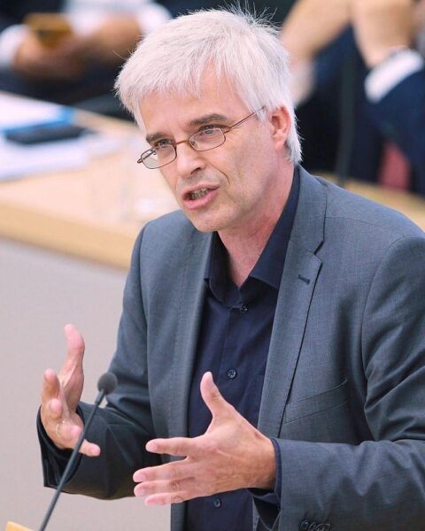 Olaf Meister spricht über ein Budget für Ortschaftsräte zur Förderung lokaler Demokratie und Selbstverwaltung.