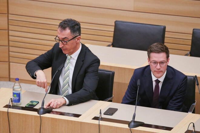 Grüne sprechen sich gegen "Teilzeit-Ministerpräsidentschaft" aus
