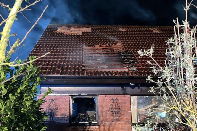 Küchenbrand in Marienmünster-Vörden verletzt Bewohner