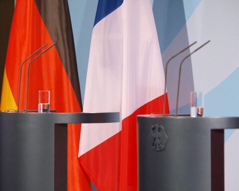 Ministerpräsidentin Rehlinger und Präsident Weiten bei deutsch-französischen Gesprächen zur Zusammenarbeit.