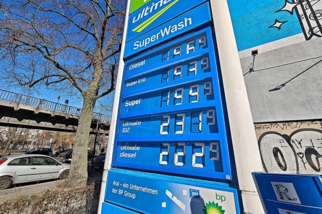 Tankstellenverband erwartet Spritpreis von 2,50 Euro