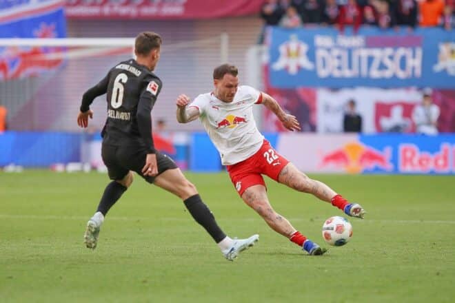 1. Bundesliga: RB Leipzig siegt knapp gegen Mönchengladbach