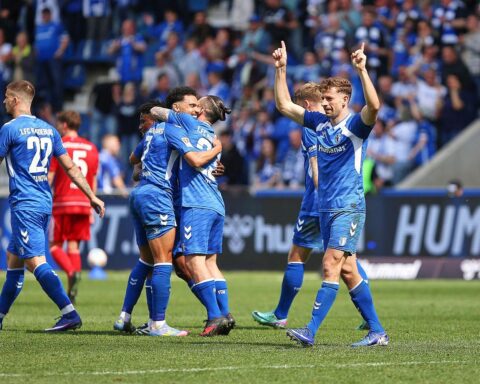 FC Magdeburg jubelt über 2:0-Sieg gegen Fortuna Düsseldorf im Abstiegskampf der 2. Bundesliga.