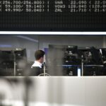 Dax fällt stark, Anleger nervös wegen geopolitischer Risiken und steigender Rohstoffpreise.