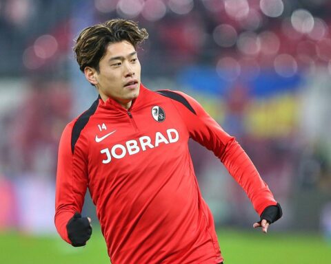 SC Freiburg jubelt nach 3:1-Sieg über Celta und erreicht das Halbfinale.