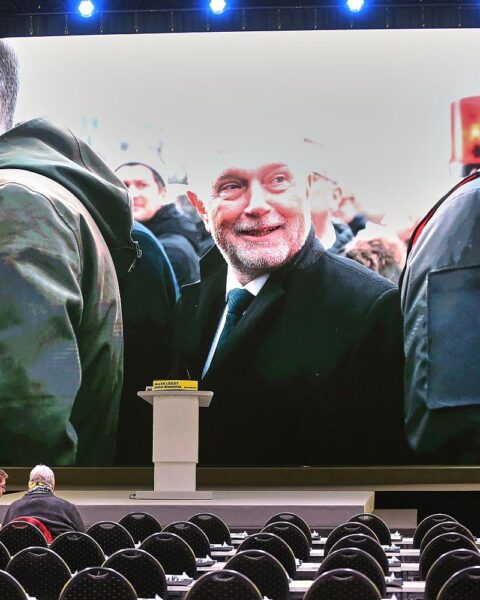 Wolfgang Kubicki spricht auf FDP-Parteitag über Parteizukunft und Wahlerfolge.