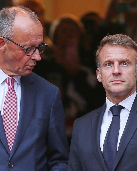 Friedrich Merz und Emmanuel Macron diskutieren über internationale Zusammenarbeit zur Sicherheit im Persischen Golf.