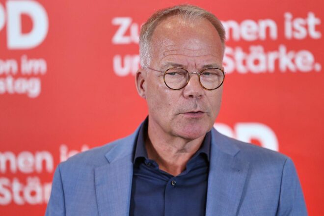 Matthias Miersch spricht über Gerechtigkeit und Zusammenarbeit in der SPD-Bundestagsfraktion.