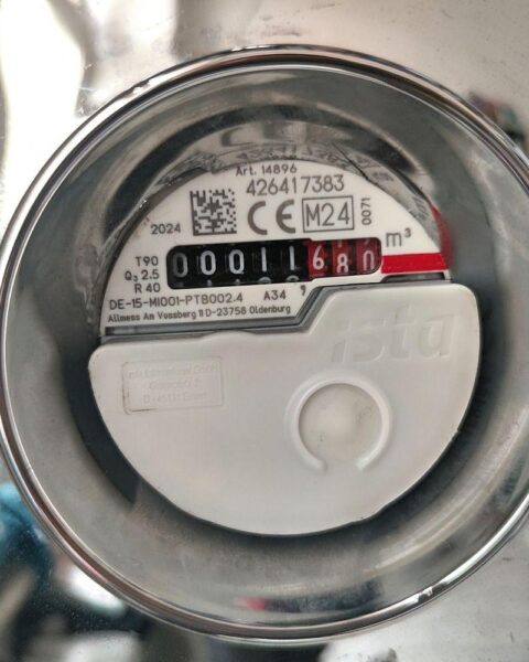 Wasserzähler zur Förderung des Grund- und Trinkwasserschutzes in Niedersachsen.